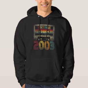 Vintag 2003 19. Geburtstagsideen Männer Frauen Ihm Hoodie
