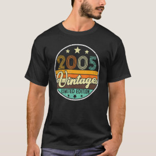 Vintag 2005 17. Geburtstag 17. T-Shirt