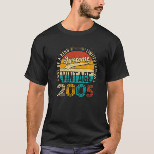 Vintag 2005 Sonntag 17 Jahre Alter Sonntag 17. Geb T-Shirt