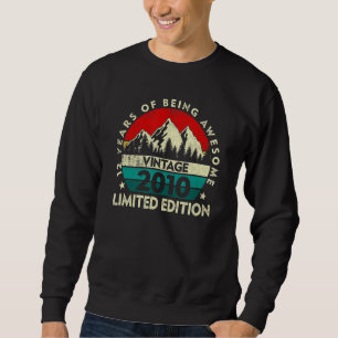 Vintag 2010 12. Geburtstag 12 Jahre alt 1 Sweatshirt