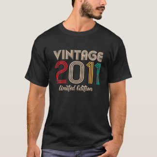 Vintag 2011 Limited Edition 11. Geburtstag 11 T-Shirt