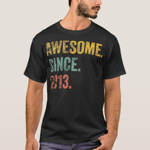 Vintag 2013 9. Geburtstag Phantastisch seit 2013 T-Shirt