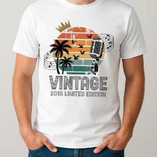 Vintag 2016 Limited Edition Men Women Birthday T-Shirt