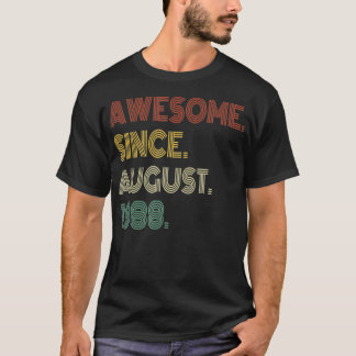 Vintag 34. Geburtstag Funny Retro Phantastisch sei T-Shirt