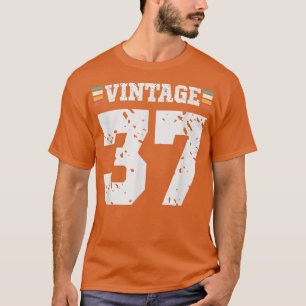 Vintag 37 Jahre alter Glückwunsch 37. Geburtstag S T-Shirt