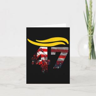 Vintag 47 Trump-Haar 6 Karte