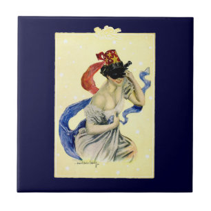 Vintag 4. Juli Patriotic Masquerade Party Fliese