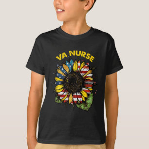 Vintag 4. Juli VA Nurse Patriotic Real Americ T-Shirt