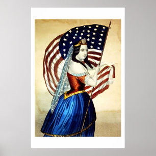 Vintag 4. Juli Vintage Poster