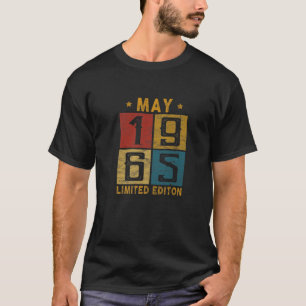 Vintag 57. Geburtstag Mai 1965 Geboren 1965 57 Jah T-Shirt