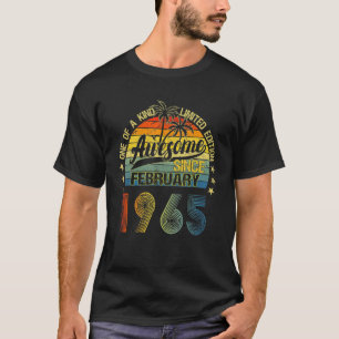 Vintag 57 Jahre alt Februar 1965 Dekorationen 57 t T-Shirt