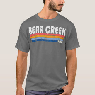 Vintag 70er 80er Style Bear Creek, AK Premium1988 T-Shirt