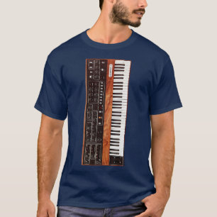Vintag 70er Keyboard Synthesizer T-Shirt