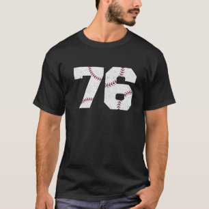 Vintag 76. Geburtstag 1946 Baseball 76 Jahre alt T-Shirt