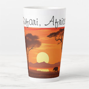 Vintag African Safari Milchtasse