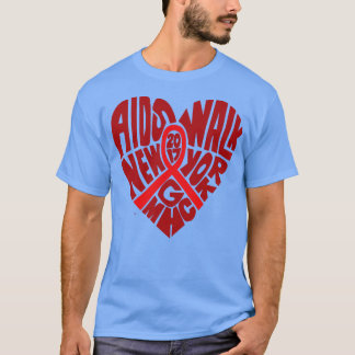 Vintag AIDS WALK New York T-Shirt