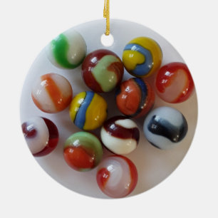 Vintag Akro Agate Corkschraube Glasmarben Keramik Ornament