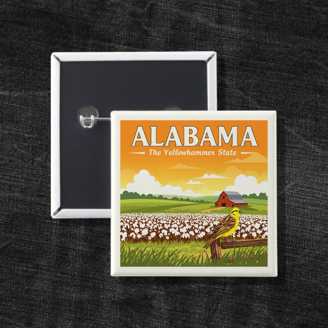 Vintag Alabama Button (Von Creator hochgeladen)