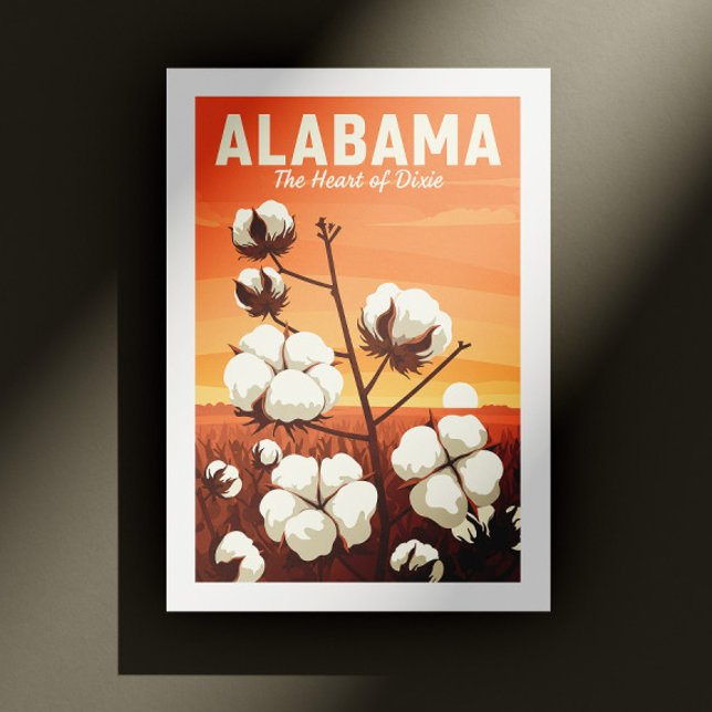 Vintag Alabama Postkarte (Von Creator hochgeladen)