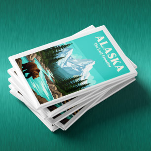 Vintag Alaska Magnet