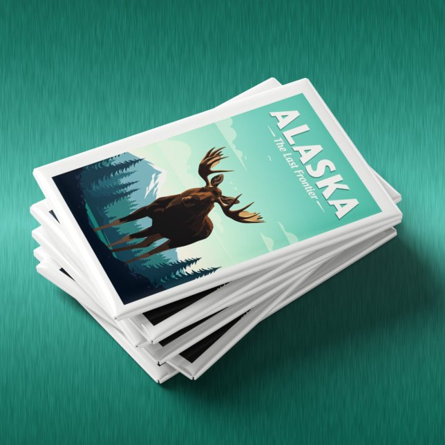 Vintag Alaska Magnet (Von Creator hochgeladen)