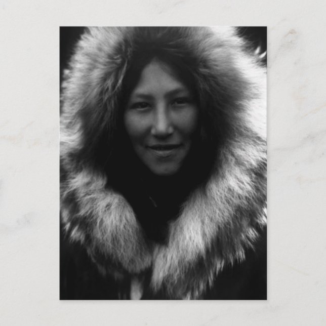 Vintag Alaska Postkarte (Vorderseite)