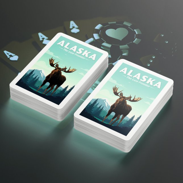 Vintag Alaska Spielkarten (Von Creator hochgeladen)