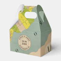 Vintag Alexandria VA Map Wedding
