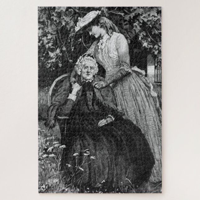 Vintag Ältere Mutter Tochter Grandtochter LG (Vertikal)