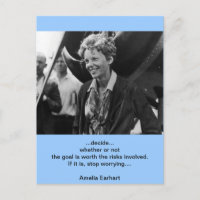Vintag Amelia Earhart Foto Portrait