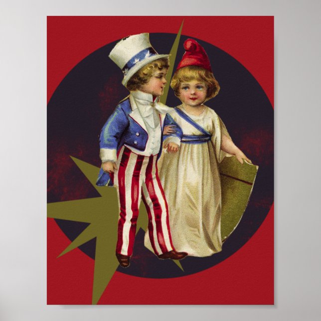 Vintag Americana Poster (Vorne)