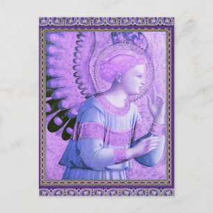 Vintag Angel Artwork Postkarte