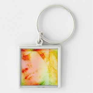 Vintag Angelic Statue Face Grunge Key Chain Schlüsselanhänger