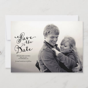 Vintag Ankündigung Datum freihalten