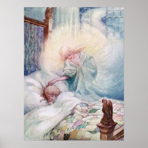 Vintag Anne Anderson The Moon Poster