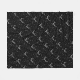 Vintag Aries Unterzeichner-Konstellation Hevelius Fleecedecke