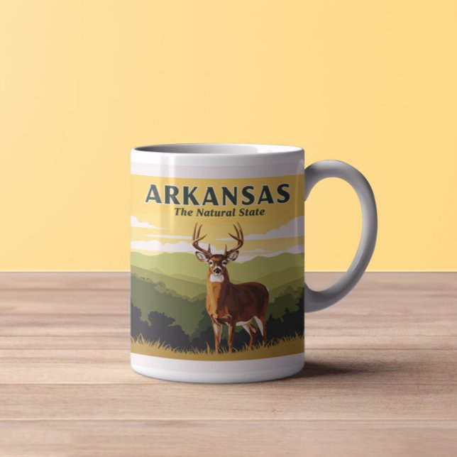 Vintag Arkansas Kaffeetasse (Von Creator hochgeladen)