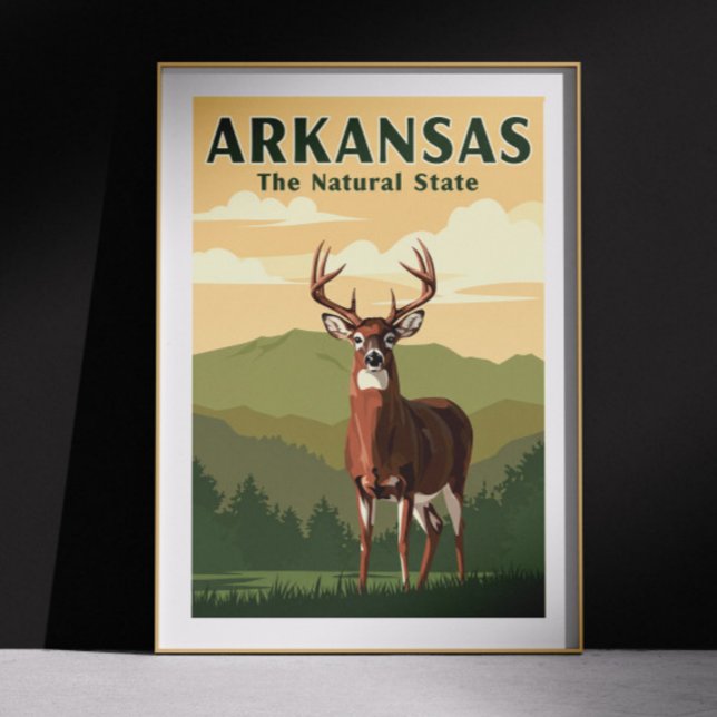 Vintag Arkansas Poster (Von Creator hochgeladen)