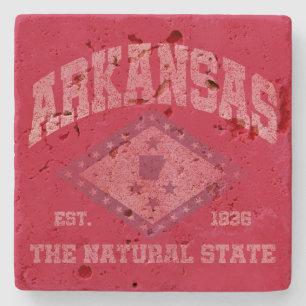 Vintag Arkansas Steinuntersetzer