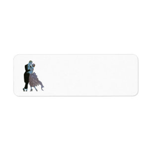 Vintag Art Deco Newlyweds, Liebe Wedding Dance