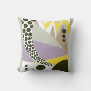Vintag Art Deco Pochoir Jazz Geometrische Muster Kissen