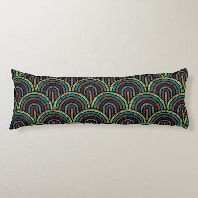 Vintag Art Deco Seitenschläferkissen (Vorderseite)