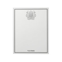 Vintag Art Deco Silver Plume Arabesque