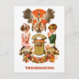 Vintag Art Erntedank Postkarten