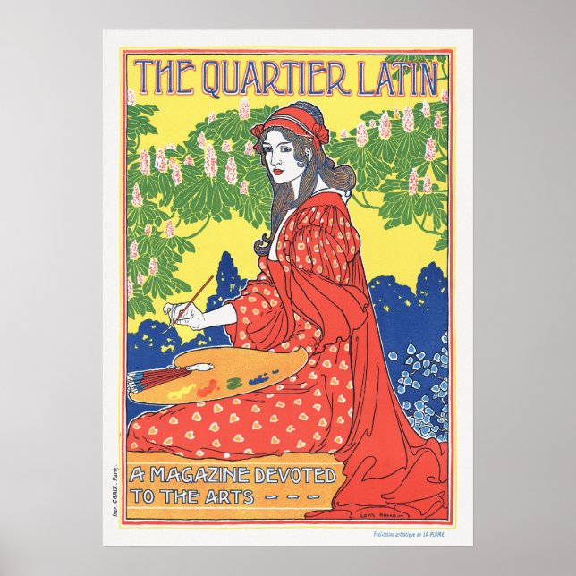 Vintag Art Magazine Cover Poster (Vorne)