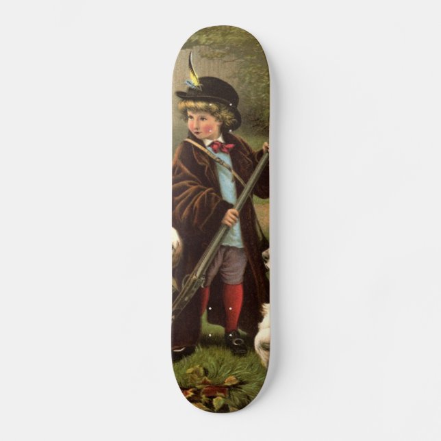 Vintag Art Skateboard (Vorderseite)