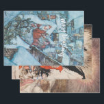 Vintag Arthur Rackham Christmas Geschenkpapier Set<br><div class="desc">Vintage Arthur Rackham Illustration aus der Nacht vor Weihnachten. Freuen Sie sich auf ein wenig Weihnachtsmärchen und Ihre Liebsten und Freunde in diesem Jahr! Sie können den Text,  den Stil,  die Größe,  die Farbe und die Platzierung des Schriftartes ganz einfach ändern,  um das Design zu Ihrem eigenen zu machen.</div>