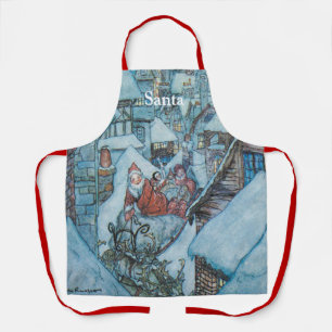 Vintag Arthur Rackham Christmas Schürze