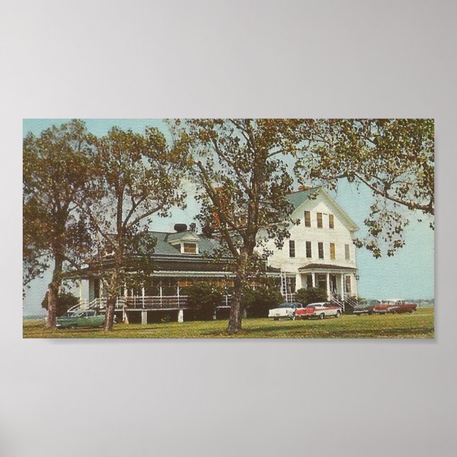 Vintag Assembly House Hotel, Southport, NC Poster (Vorne)