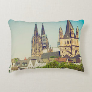 Vintag aussehender Koelner Dom Kölner Dom Kölner D Dekokissen